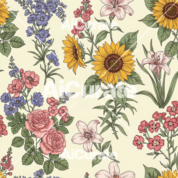 0298 Floral Background