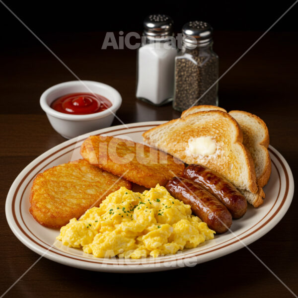 0362 Classic American Breakfast